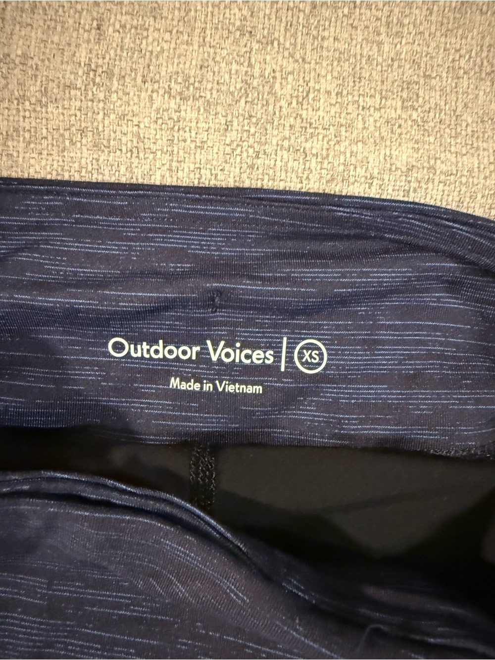 Outdoor Voices Navy Skort - Picture 3 of 5